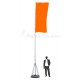Mástil Telescópico 7m (bandera incluida)