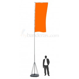 Mástil Telescópico 7m (bandera incluida)