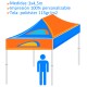 Carpa Personalizada Plegable  3x4,5m