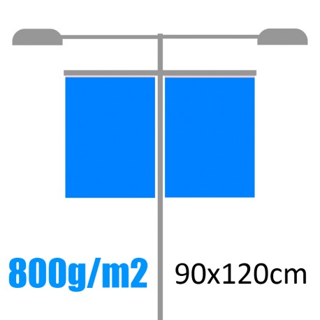 Banderolas para farolas 800gr 90x120cm