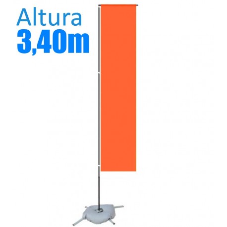 Pack Fly Bandera Rectangular Grande