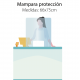 Mampara 66x75cm protección mostradores