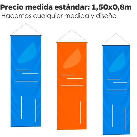 Bandera Banners Colgante