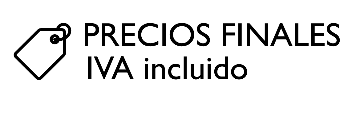 Precios finales con iva incluido